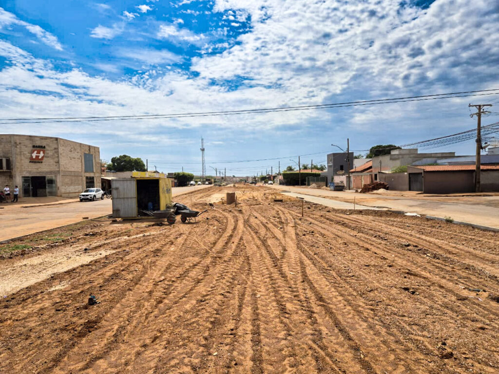 Avanços nas Obras de Urbanização da Avenida Amazonas em Barra do Garças Imagem do artigo