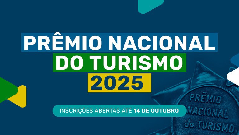 Prêmio Nacional do Turismo 2025: Últimos Dias para Inscrições! Imagem do artigo