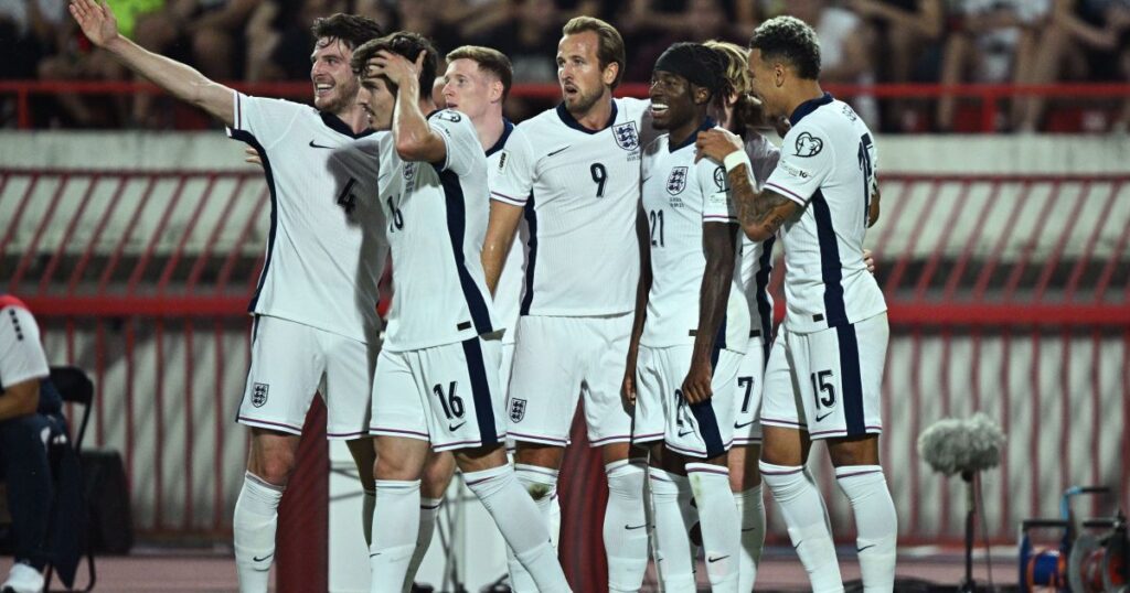 Inglaterra Fecha Eliminatórias com 100% de Aproveitamento Após Vitória sobre a Albânia Imagem do artigo