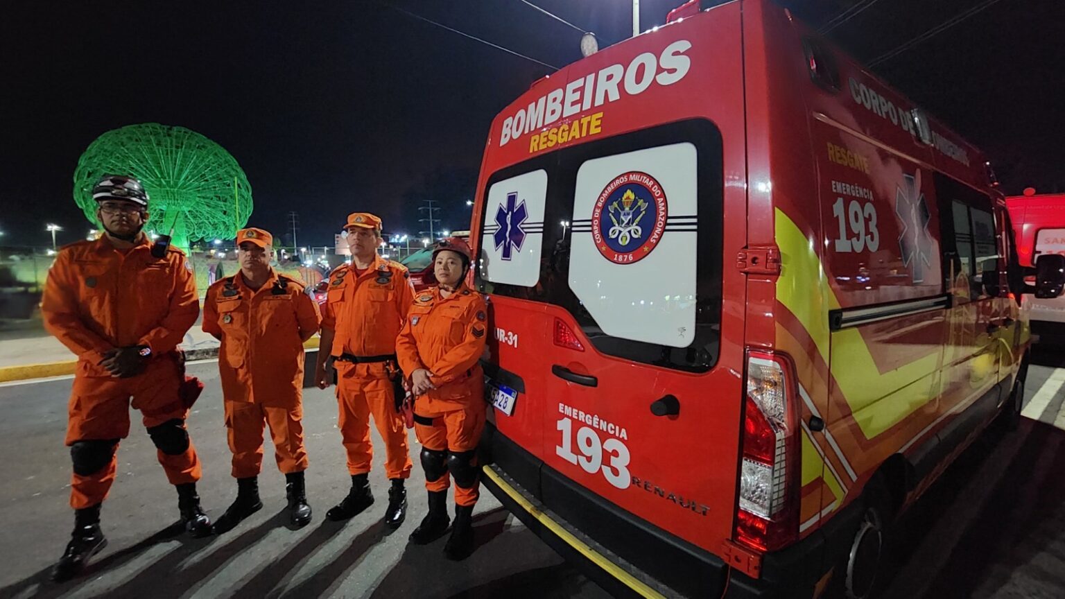 Corpo de Bombeiros Aumenta Segurança Durante Réveillon em Manaus