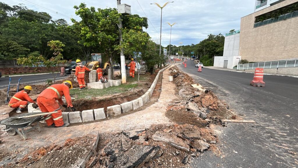 Finalização das Obras de Alargamento da Ponte na Avenida do Turismo em Manaus