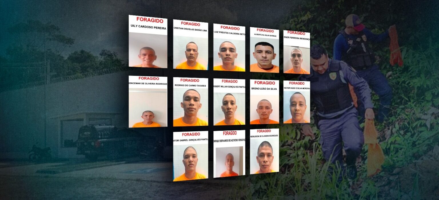 Fuga de 14 Presos no Amazonas: Forças de Segurança Intensificam Buscas