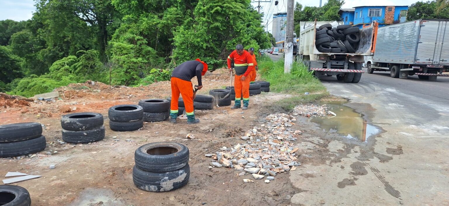 Manaus Intensifica Combate ao Descarte Irregular de Lixo: Ações Eficazes na Zona Oeste