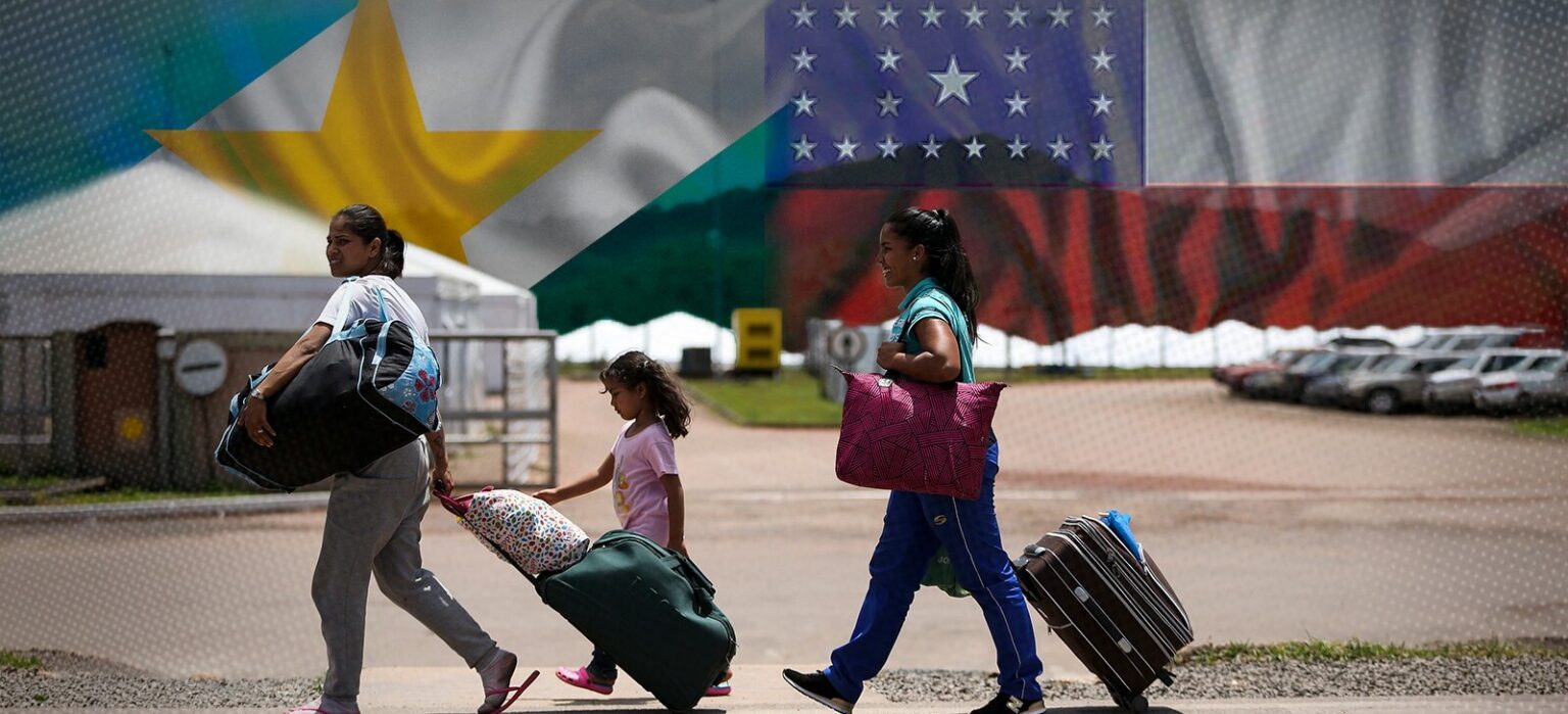 117 Mil Venezolanos Encontram Abrigo em Amazonas, Roraima e Santa Catarina