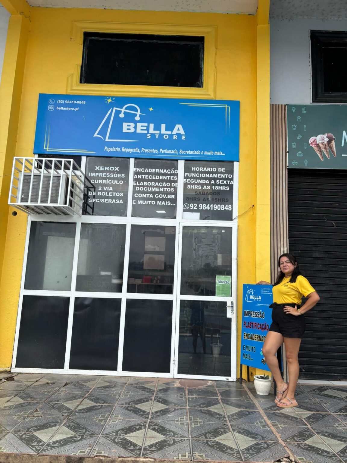 A Inspiradora Jornada de Isabella Santos e sua Bella Store em Presidente Figueiredo