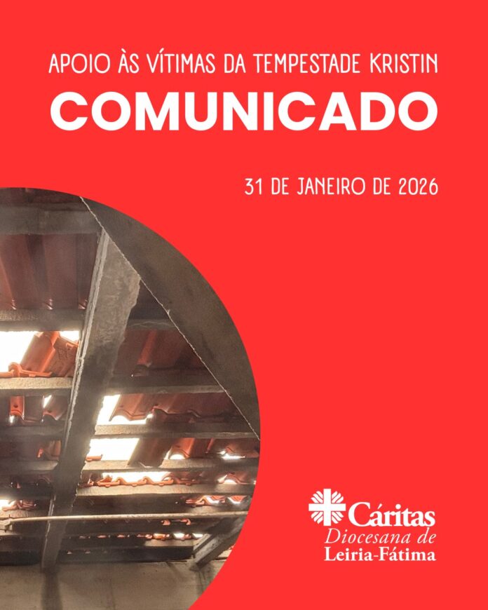 Cáritas Diocesana de Leiria Intensifica Apoio a Famílias Afetadas pela Depressão Kristin Cáritas Diocesana de Leiria Intensifica Apoio a Famílias Afetadas pela Depressão Kristin