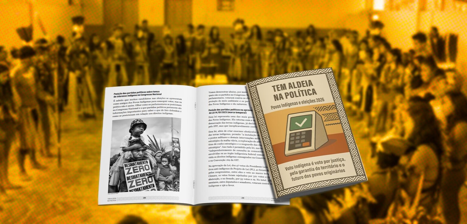 Cartilha Orienta Indígenas sobre Direitos nas Eleições de 2026