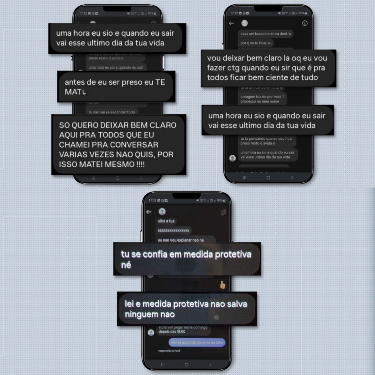 Homem é Detido em Manaus Após Ameaçar Ex-Companheira: 'Medida Protetiva Não Salva Ninguém'