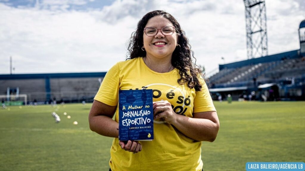 Larissa Balieiro Lança Livro 'A Mulher no Jornalismo Esportivo' com Venda Online