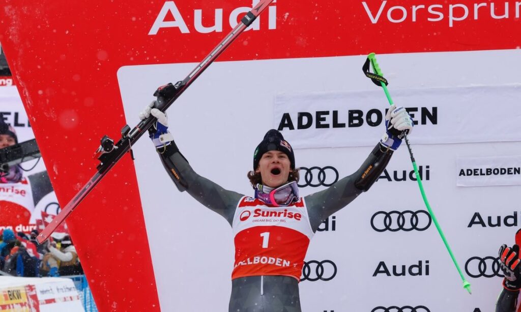 Lucas Pinheiro Conquista Prata na Copa do Mundo de Esqui Alpino em Adelboden