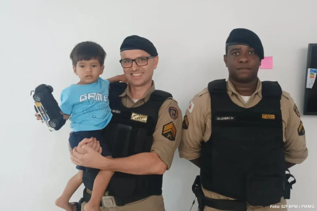 Polícia Militar realiza salvamento heroico de criança em Diogo de Vasconcelos