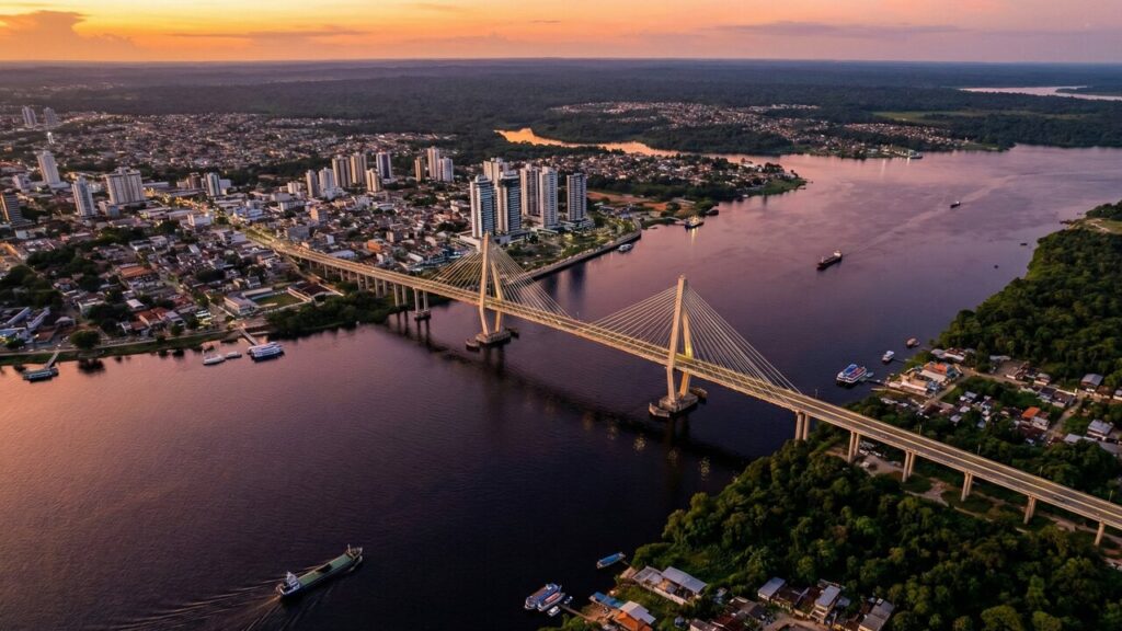 Ponte Rio Negro: Um Ícone da Engenharia na Amazônia com 3,5 km de Extensão
