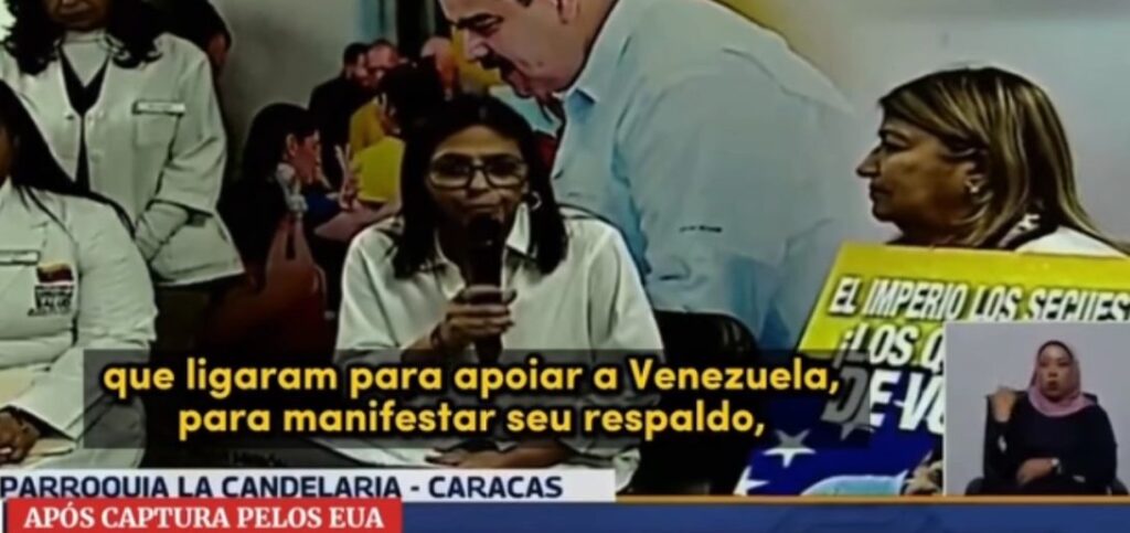 Presidente Interina da Venezuela Agradece Apoio Humanitário de Lula Após Queda de Maduro