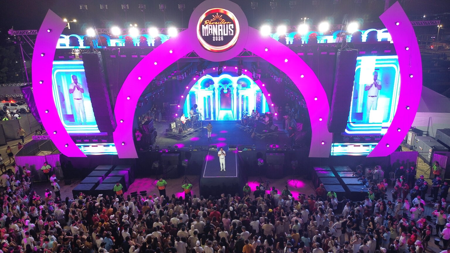 Réveillon Manaus 2026: 100 Mil Pessoas Celebram a Virada no Parque Amazonino Mendes
