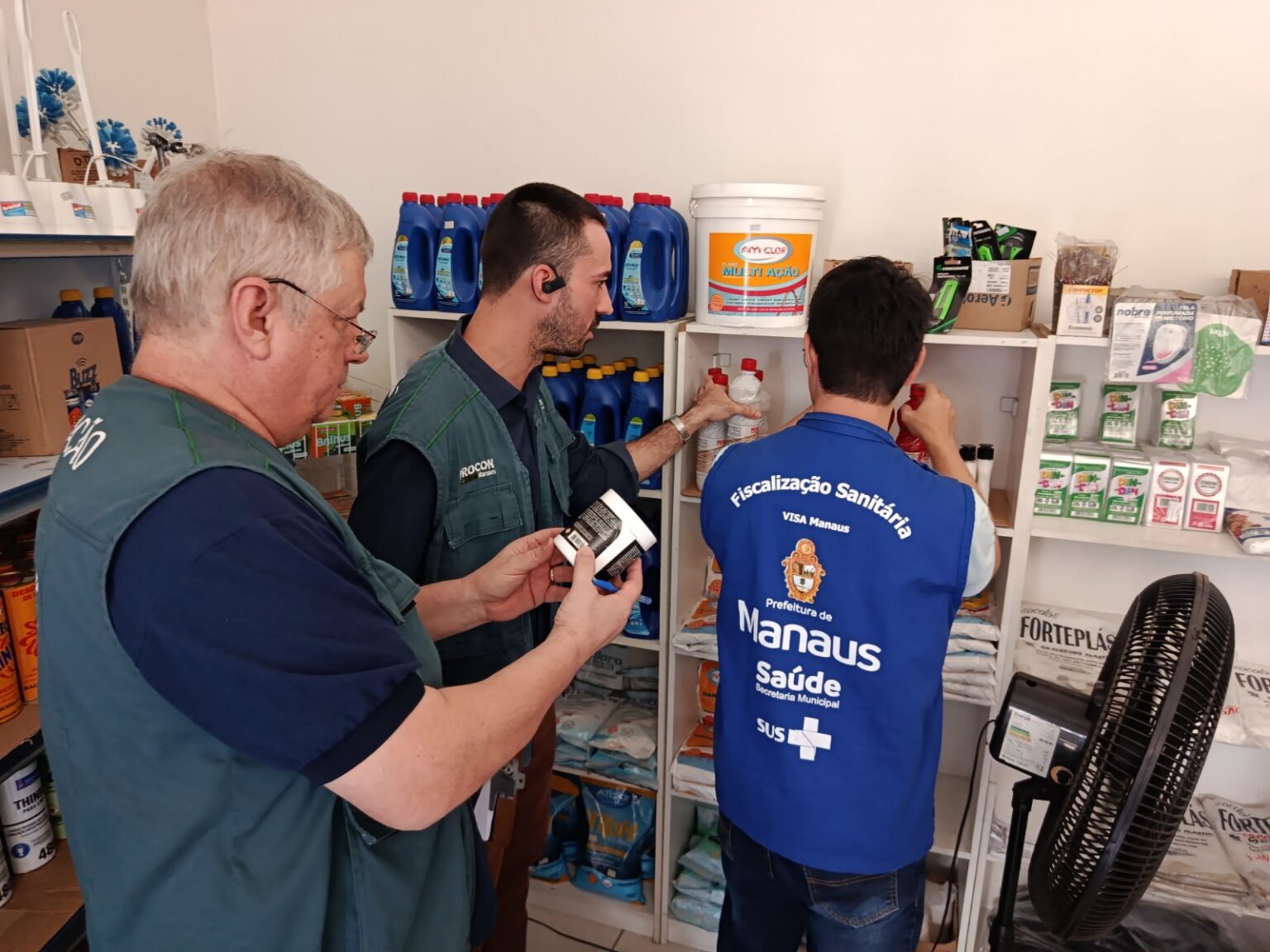 Ação Fiscaliza 600 Quilos de Produtos Irregulares em Manaus: Um Compromisso com a Saúde