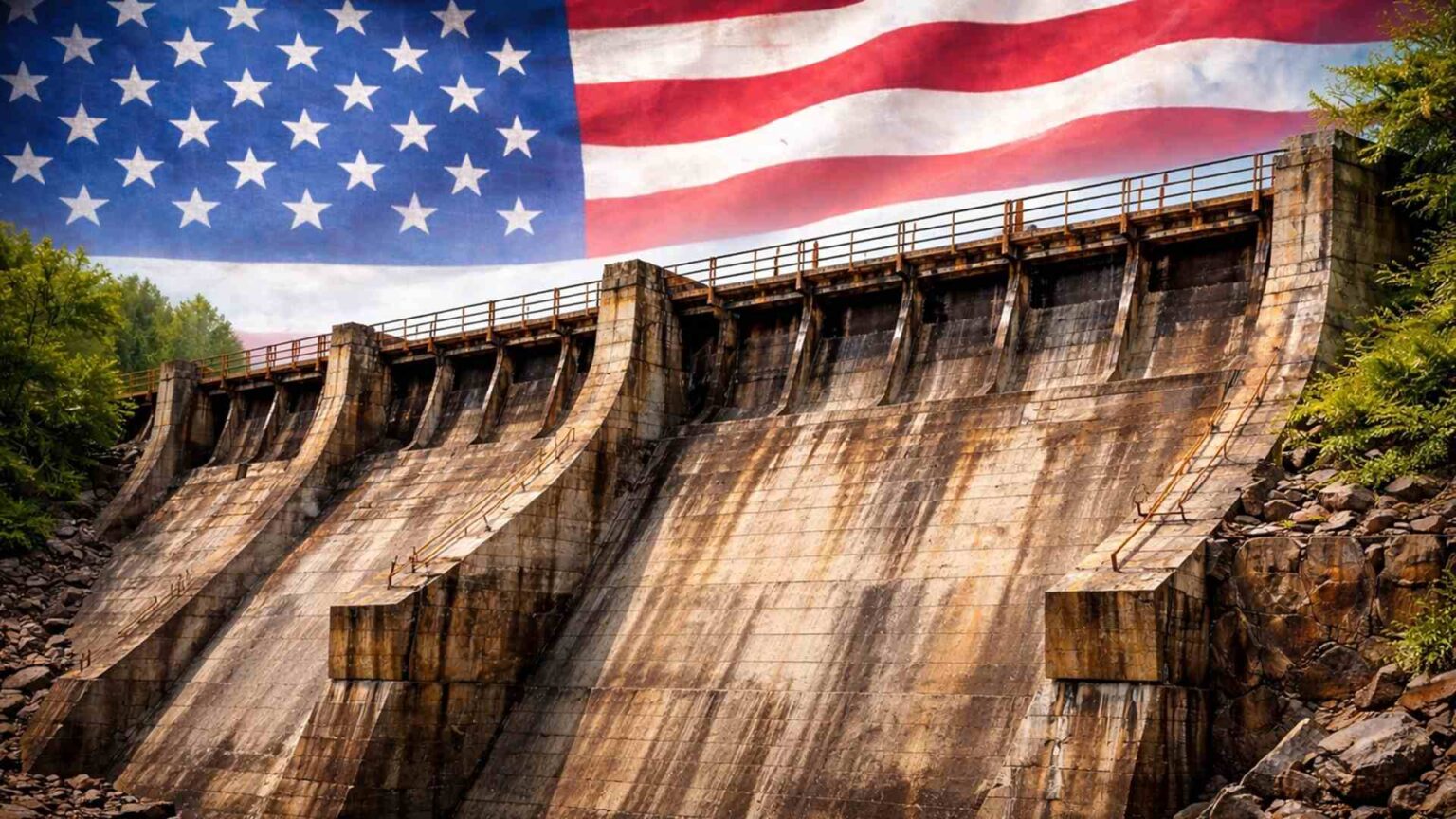 Barragens nos EUA sob Risco Crítico: Estruturas Antigas e Vulneráveis ao Clima Barragens nos EUA sob Risco Crítico: Estruturas Antigas e Vulneráveis ao Clima
