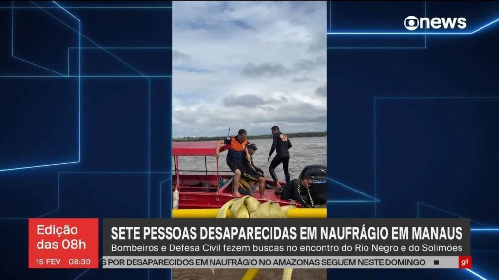 Tragédia em Manaus: Mãe pede para filho se salvar antes de desaparecer em naufrágio