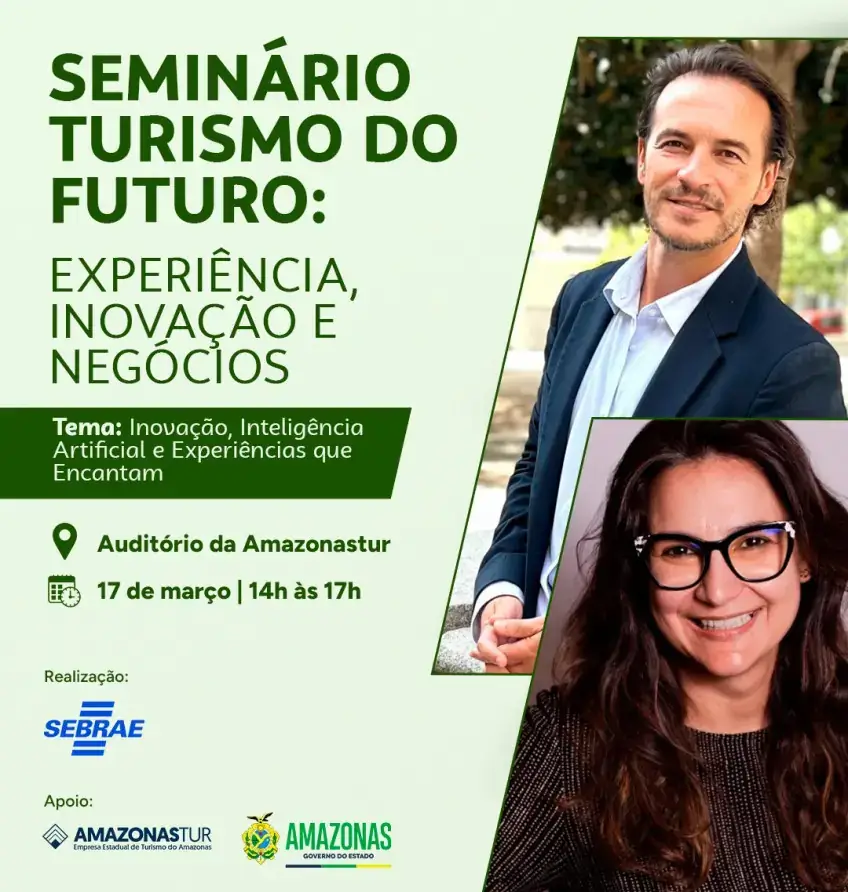 Turismo do Futuro: Inovação e Experiência no Amazonas Turismo do Futuro: Inovação e Experiência no Amazonas