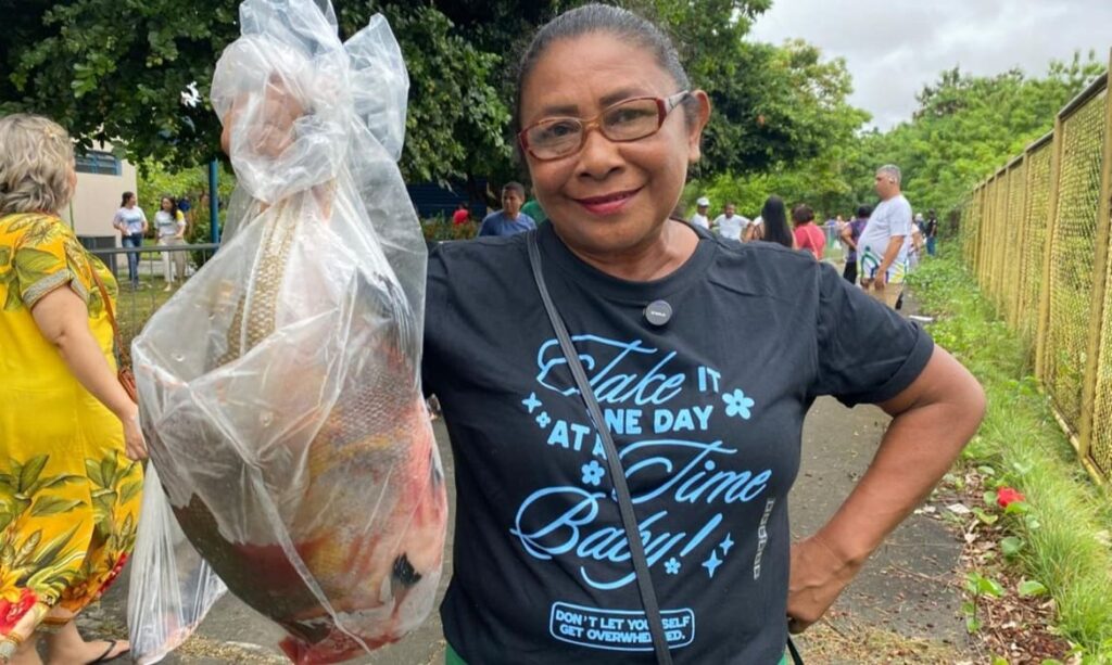 ADS doa seis toneladas de pescado em ação no Santo Antônio