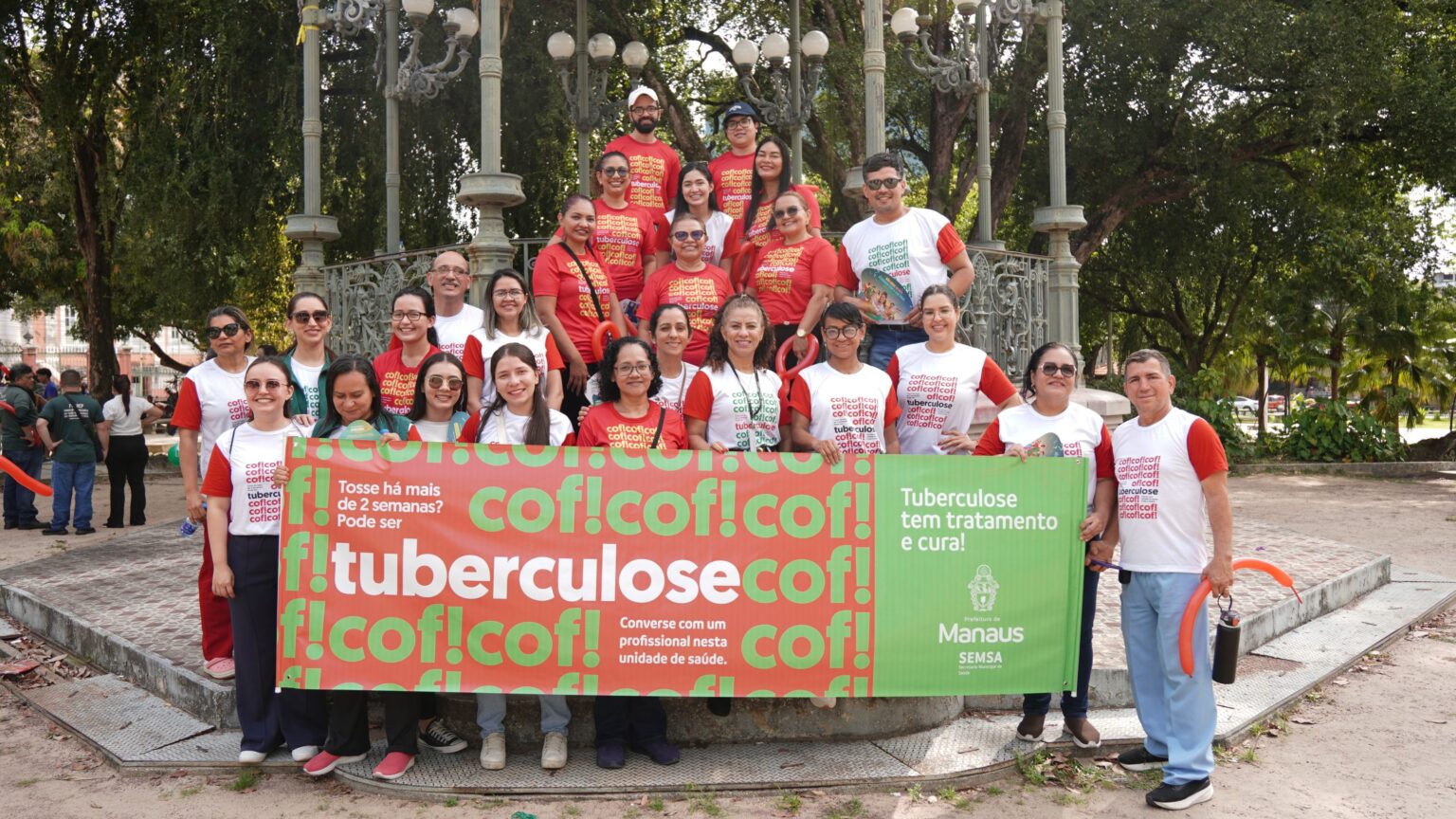 Campanha em Manaus Conscientiza Sobre o Combate à Tuberculose