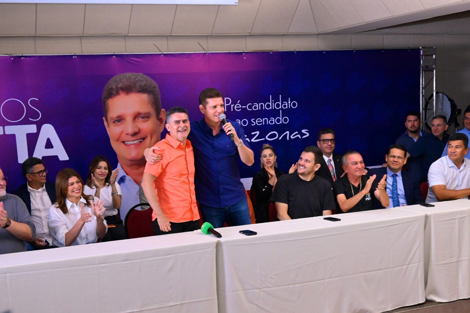 David Almeida Apresenta Marcos Rotta como Pré-Candidato ao Senado: Um Novo Campo Político se Forma n