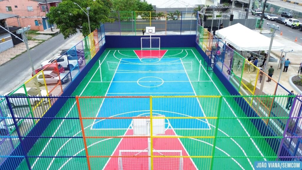 David Almeida Revitaliza Espaço Abandonado e Amplia Acesso ao Esporte na Zona Norte de Manaus