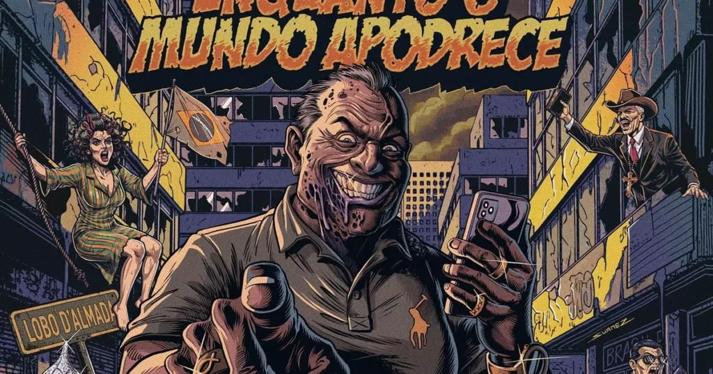 Dpeids e Antiga Roll: A Revolução do Punk em "Enquanto o Mundo Apodrece"