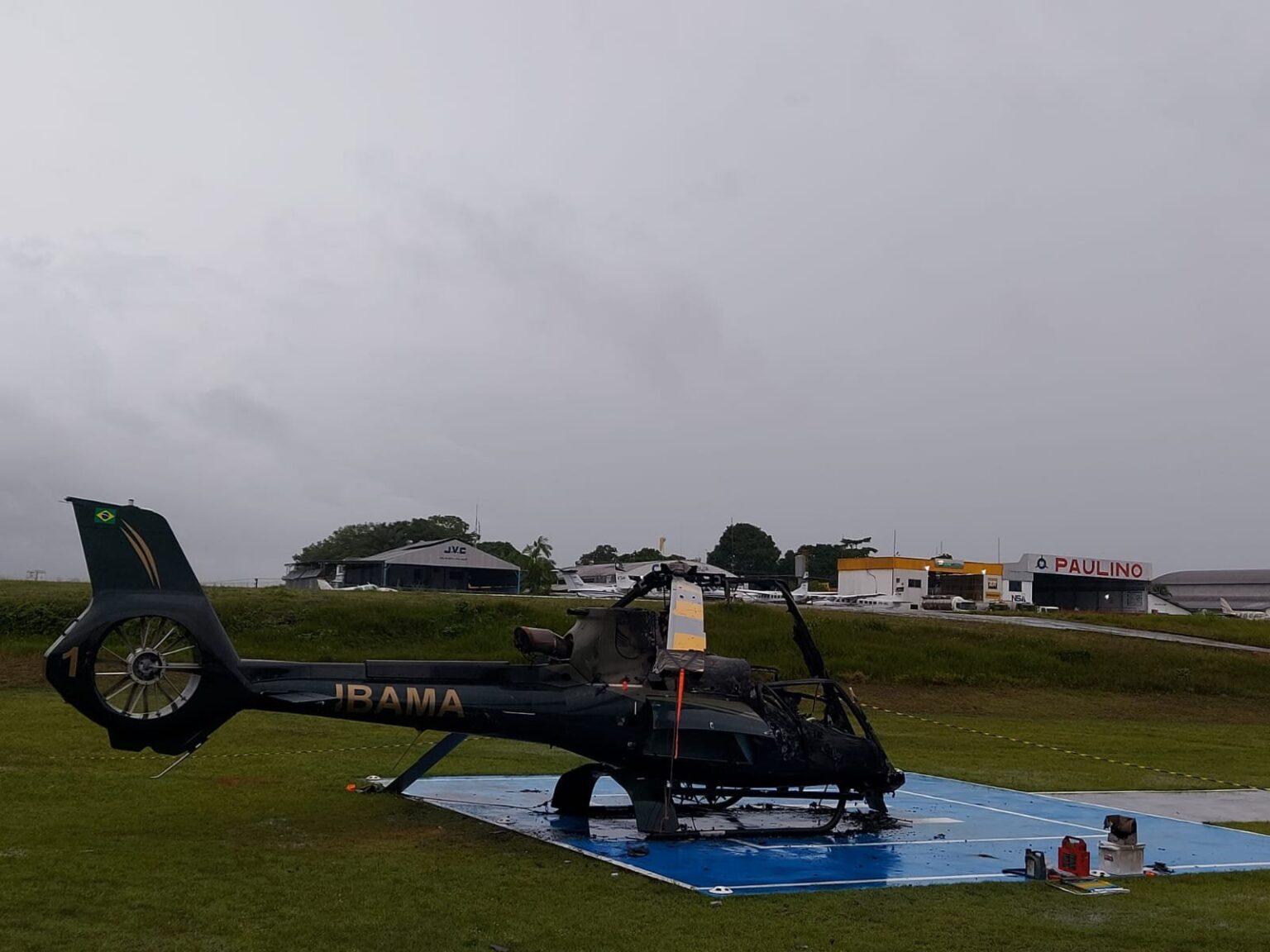 Empresário é Condenado por Incêndio de Helicópteros do Ibama em Manaus