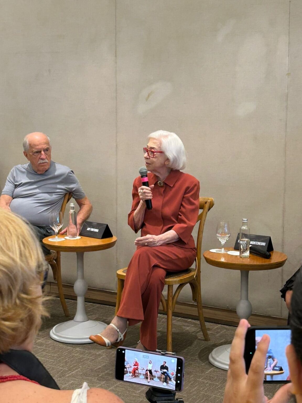 Fernanda Montenegro Reflete: 'O Presente é Tudo que Tenho' - Emoção em Coletiva do Filme Velhos Band