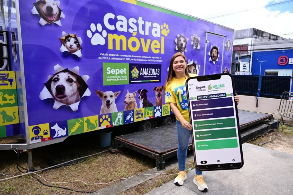 Governo do Amazonas Lança App para Castração e Denúncia de Maus-Tratos Governo do Amazonas Lança App para Castração e Denúncia de Maus-Tratos