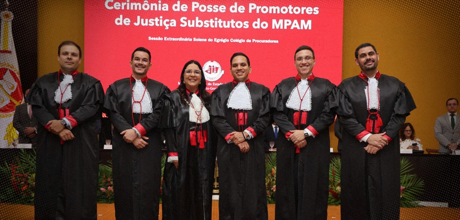 MP-AM Empossa Novos Promotores para Reforçar Presença no Interior do Estado