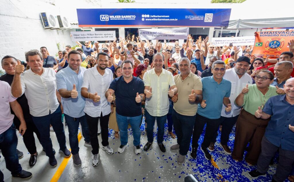 Omar Aziz Apoia Wilker Barreto em Ato de Filiação ao PSD em Manaus