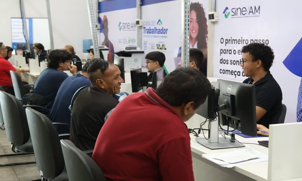 Sine Amazonas Oferece 149 Vagas de Emprego nesta Segunda-Feira
