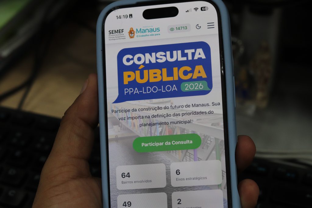 Última Chance: Participe da Consulta Pública da Prefeitura de Manaus até Sexta-Feira Última Chance: Participe da Consulta Pública da Prefeitura de Manaus até Sexta-Feira