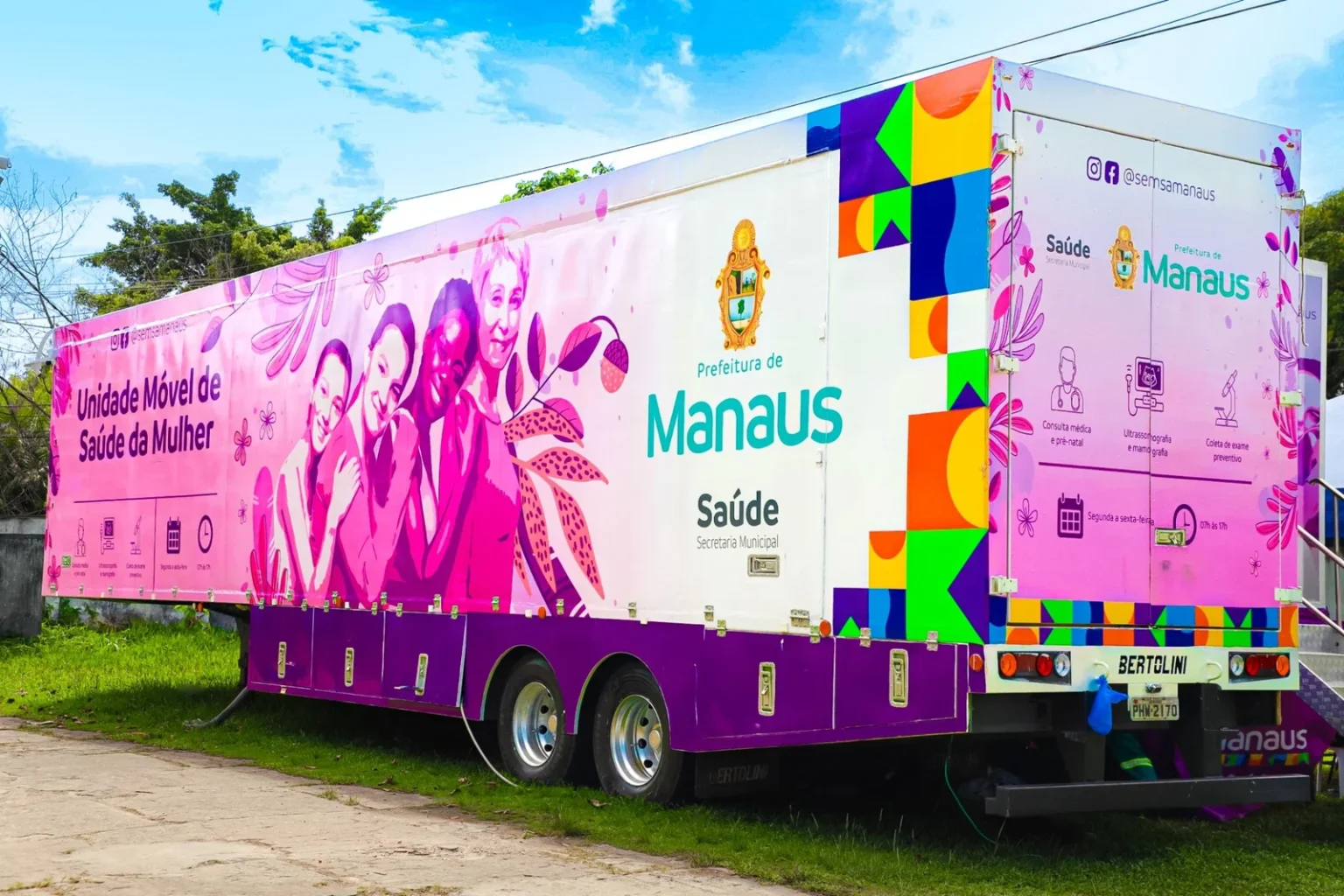Unidades Móveis de Saúde da Mulher: Novas Bases de Atendimento em Manaus