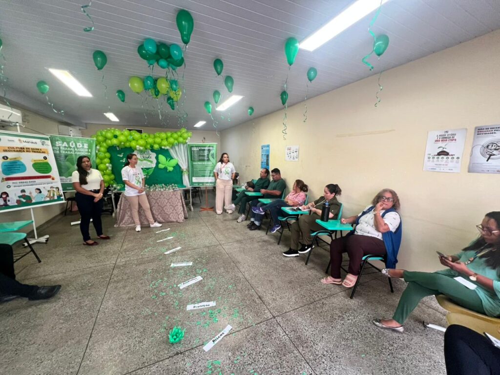 Abril Verde: Prefeitura de Manaus Foca na Prevenção de Doenças e Acidentes no Trabalho