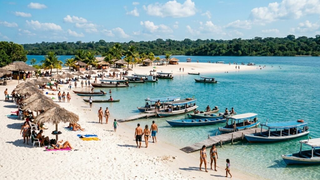 Alter do Chão: A Praia de Água Doce Mais Linda do Mundo, Segundo o The Guardian Alter do Chão: A Praia de Água Doce Mais Linda do Mundo, Segundo o The Guardian