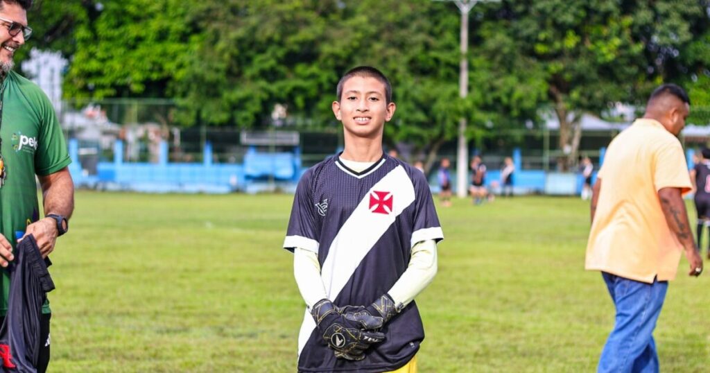Aos 12 Anos, Goleiro de Manaus Conquista Vaga no Vasco Academy