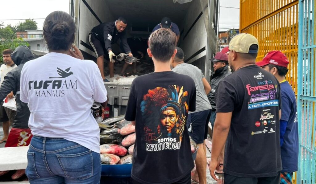 CUFA Amazonas: Mais de 10 Toneladas de Tambaqui Distribuídas a Famílias em Vulnerabilidade CUFA Amazonas: Mais de 10 Toneladas de Tambaqui Distribuídas a Famílias em Vulnerabilidade