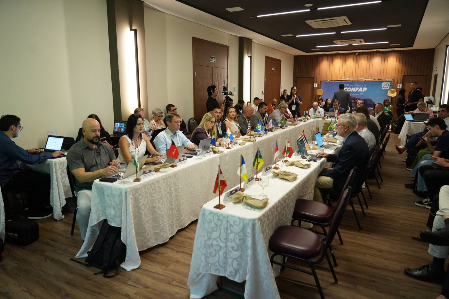 Fundect Marca Presença no 71° Fórum Nacional do CONFAP em Roraima Fundect Marca Presença no 71° Fórum Nacional do CONFAP em Roraima