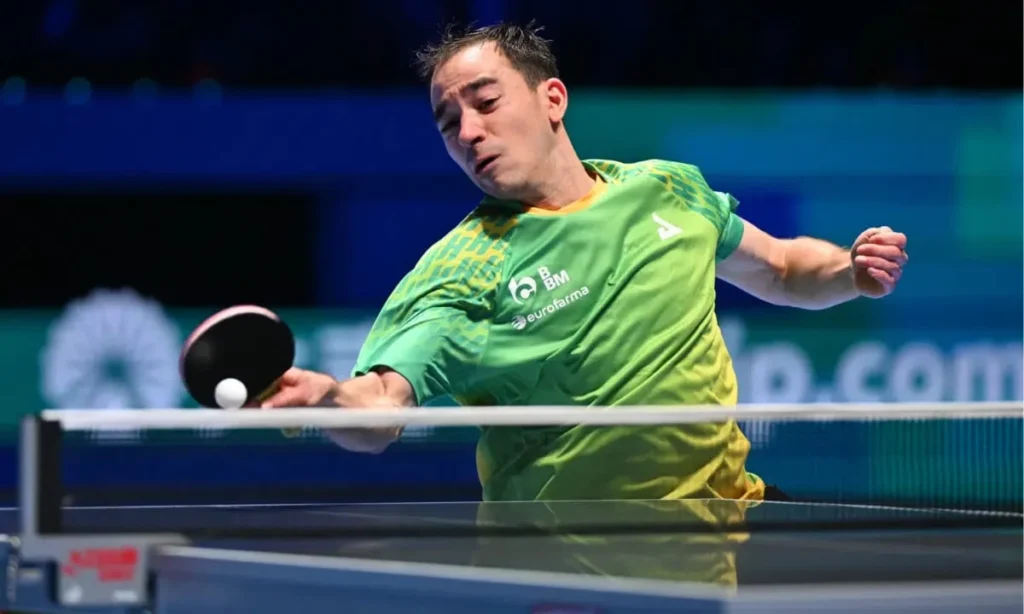 Hugo Calderano Conquista Bronze na Copa do Mundo de Tênis de Mesa em Macau Hugo Calderano Conquista Bronze na Copa do Mundo de Tênis de Mesa em Macau