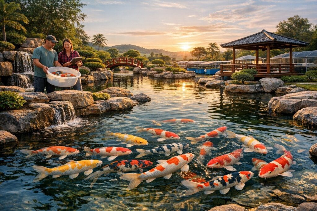 Mercado de Carpas Koi no Brasil: Crescimento e Oportunidades na Aquicultura Ornamental Mercado de Carpas Koi no Brasil: Crescimento e Oportunidades na Aquicultura Ornamental