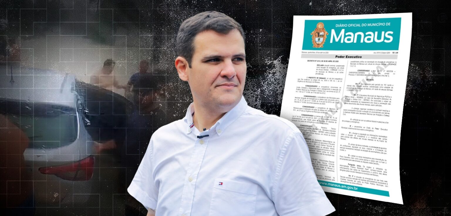 Novo Prefeito de Manaus Adota Decreto Para Contratações Emergenciais Sem Licitação