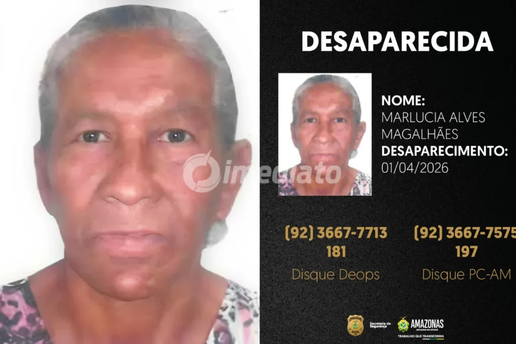 Polícia Civil do Amazonas busca por mulher desaparecida em Manaus