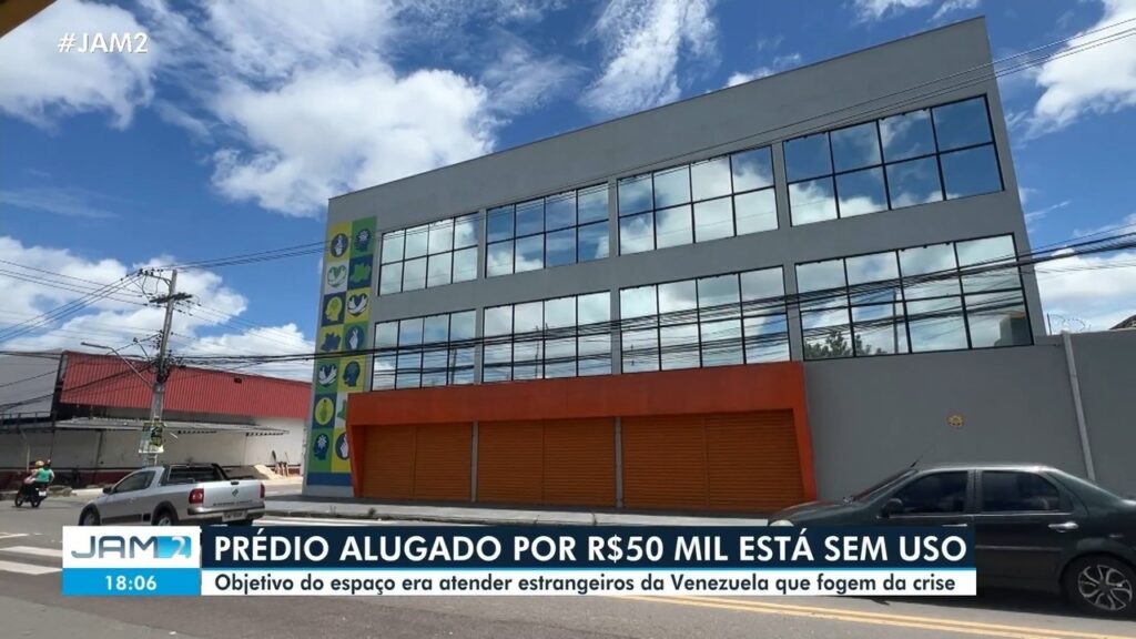 Prédio em Manaus Alugado por R$ 50 Mil para Migrantes Venezuelanos Continua Vazio