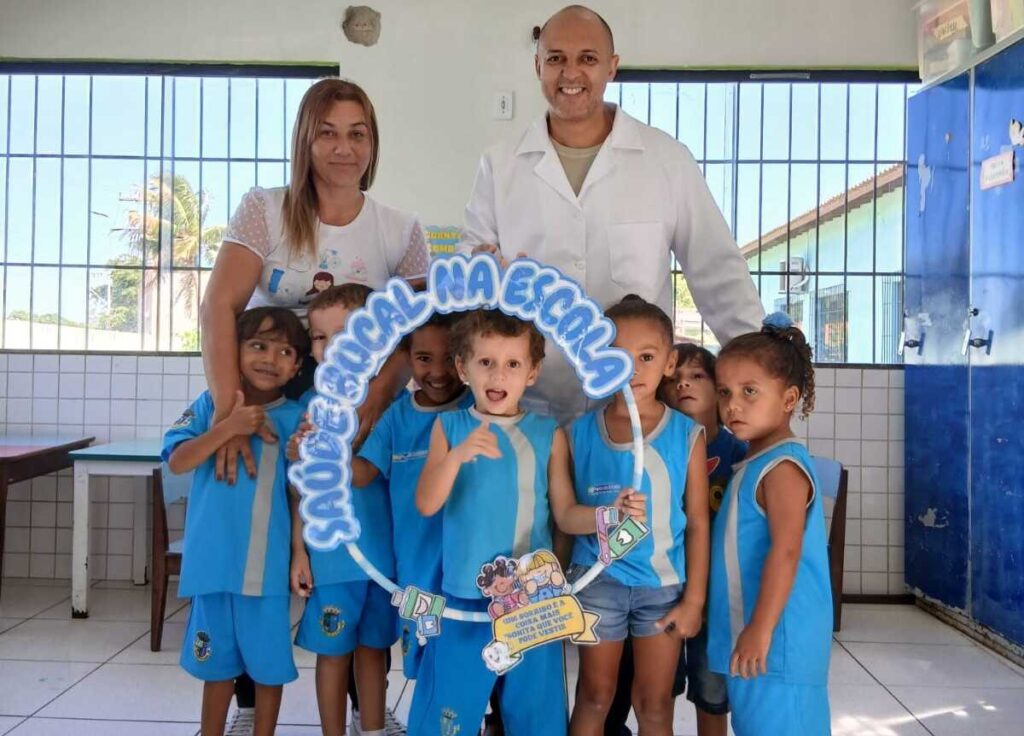 Programa Saúde na Escola Leva Conhecimento e Saúde ao Bairro Poço Fundo