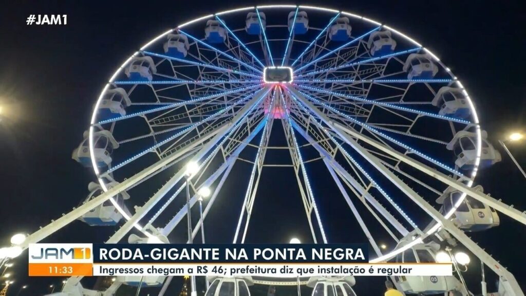 Roda-Gigante da Ponta Negra em Manaus Encerra Atividades Após Polêmicas Roda-Gigante da Ponta Negra em Manaus Encerra Atividades Após Polêmicas