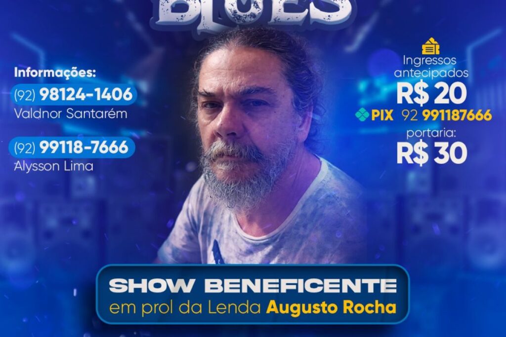 Show Beneficente Celebra o Legado de Augusto Rocha no Condado Bar