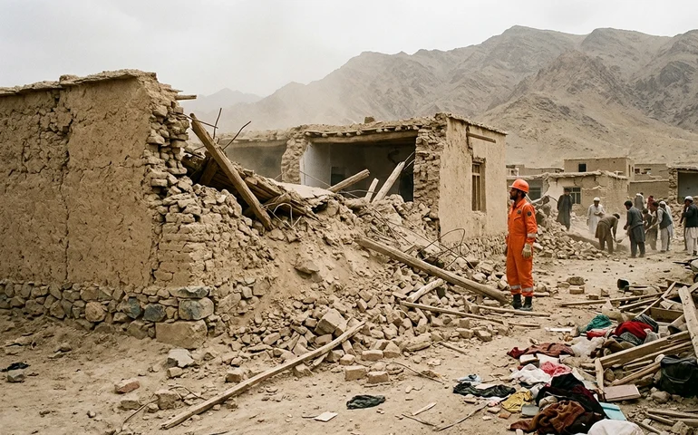 Terremoto de Magnitude 5,8 Devasta Afeganistão e Paquistão; Oito Mortes Confirmadas em Cabul Terremoto de Magnitude 5,8 Devasta Afeganistão e Paquistão; Oito Mortes Confirmadas em Cabul