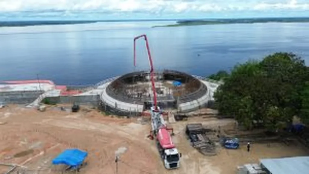 Prefeitura acelera obras do parque Encontro das Águas Rosa Almeida e avança com 70% concluído Prefeitura acelera obras do parque Encontro das Águas Rosa Almeida e avança com 70% concluído